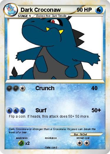Pokemon Dark Croconaw