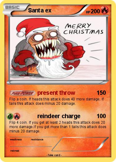 Pokemon Santa ex