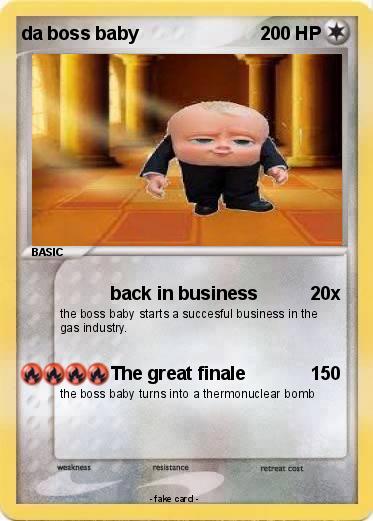 Pokemon da boss baby