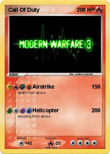Pokemon Call Of Duty