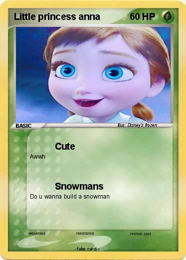 Pokemon Little princess anna