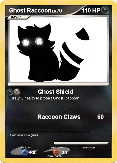 Pokemon Ghost Raccoon