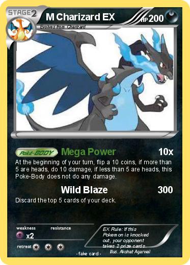 Pokemon M Charizard EX