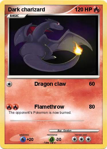 Pokemon Dark charizard