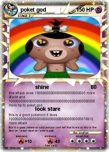 Pokemon poket god