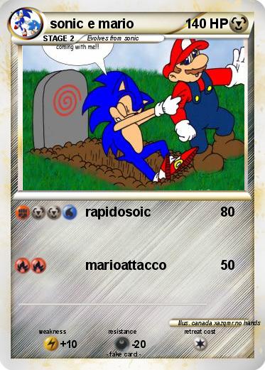 Pokemon sonic e mario
