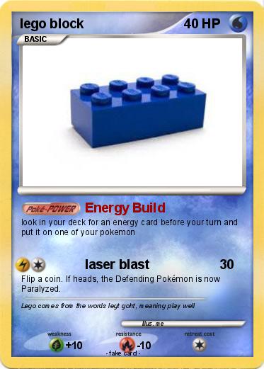 Pokemon lego block