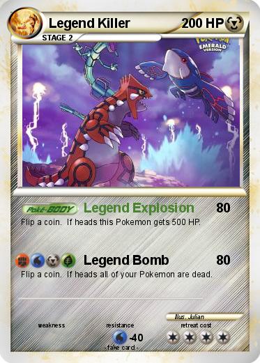 Pokemon Legend Killer