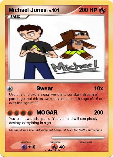 Pokemon Michael Jones