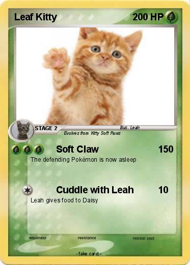 Pokemon Leaf Kitty