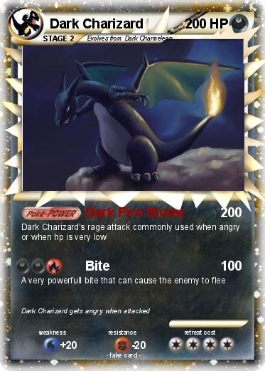 Pokemon Dark Charizard