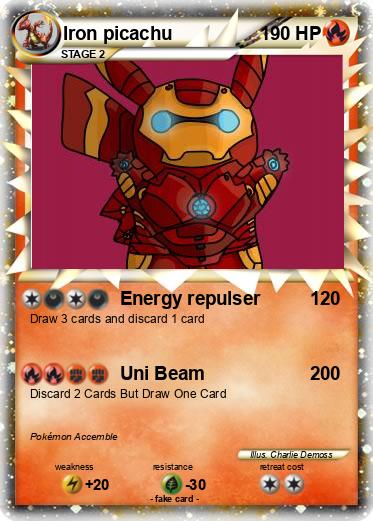 Pokemon Iron picachu