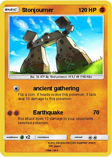 Pokemon Stonjourner