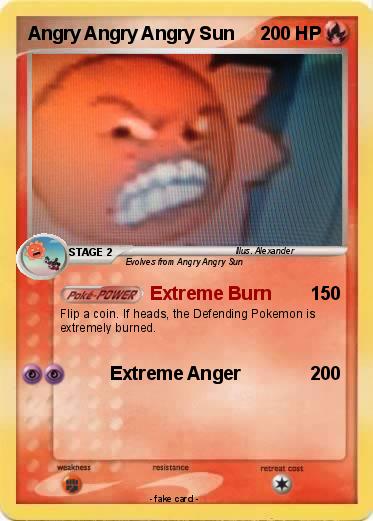 Pokemon Angry Angry Angry Sun
