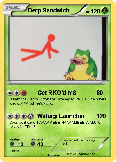 Pokemon Derp Sandwich