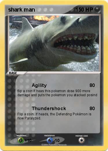 Pokemon shark man