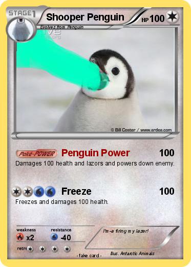 Pokemon Shooper Penguin