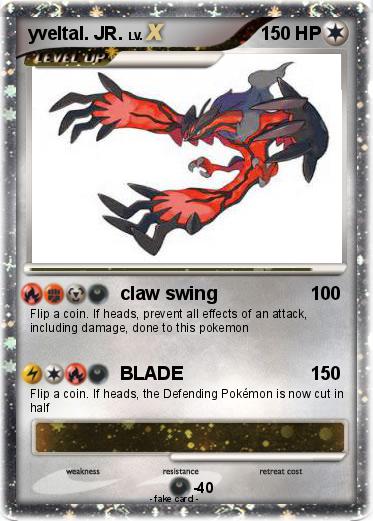 Pokemon yveltal. JR.