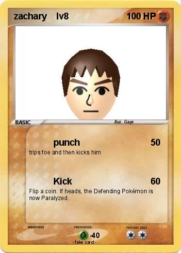 Pokemon zachary    lv8