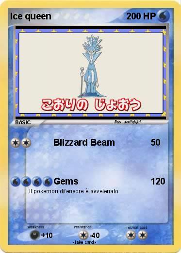 Pokemon Ice queen