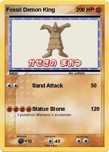 Pokemon Fossil Demon King
