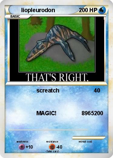 Pokemon liopleurodon