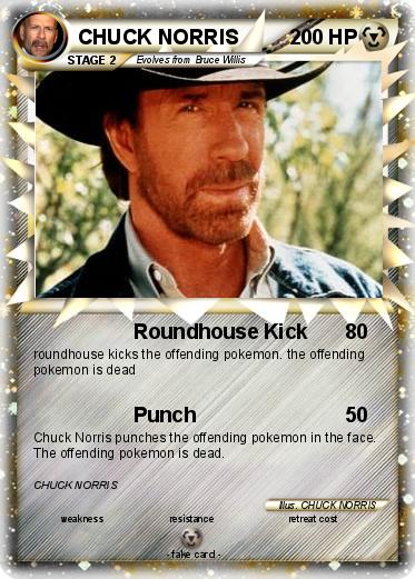 Pokemon CHUCK NORRIS