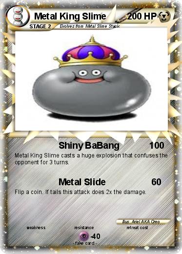 Pokemon Metal King Slime