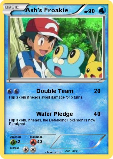 Pokemon Ash's Froakie