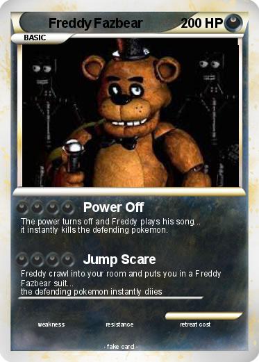 Pokemon Freddy Fazbear