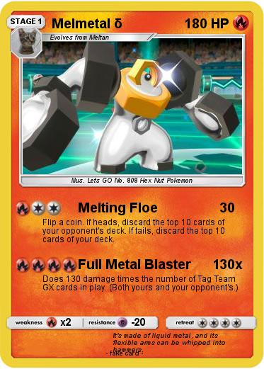 Pokemon Melmetal δ