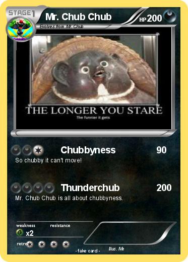 Pokemon Mr. Chub Chub