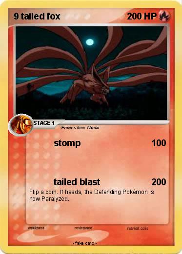 Pokemon 9 tailed fox