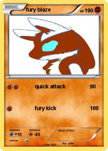 Pokemon fury blaze