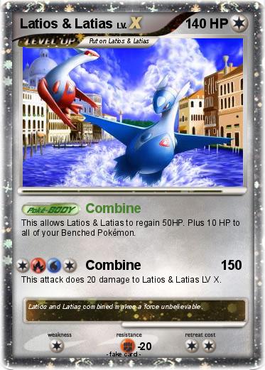 Pokemon Latios & Latias