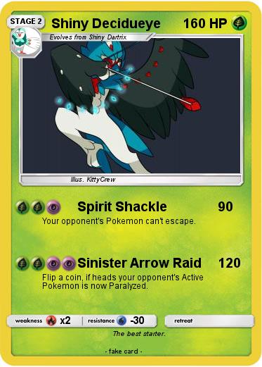 Pokemon Shiny Decidueye