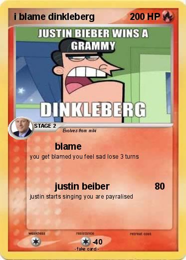 Pokemon i blame dinkleberg