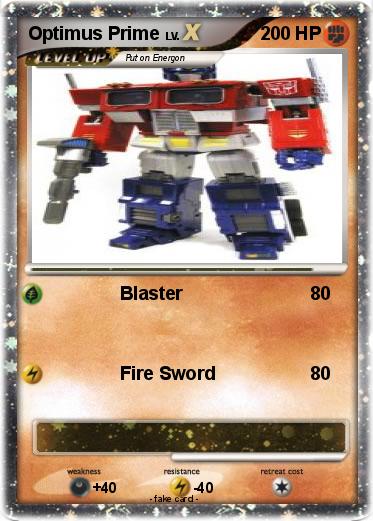 Pokemon Optimus Prime
