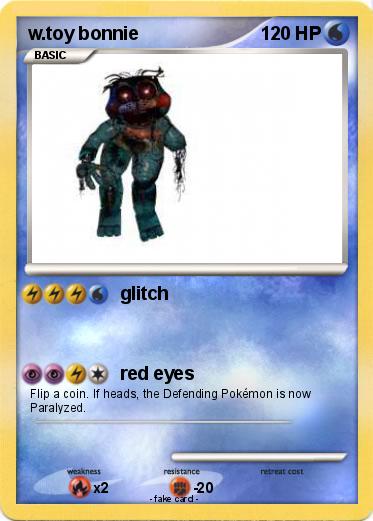 Pokemon w.toy bonnie