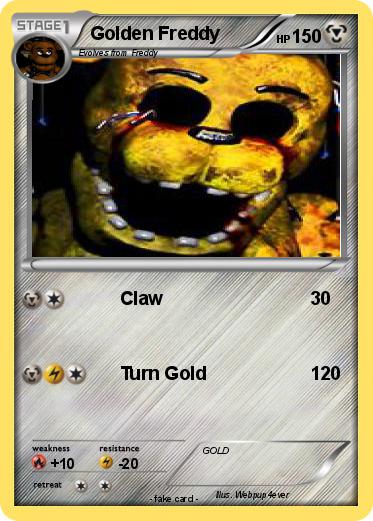 Pokemon Golden Freddy