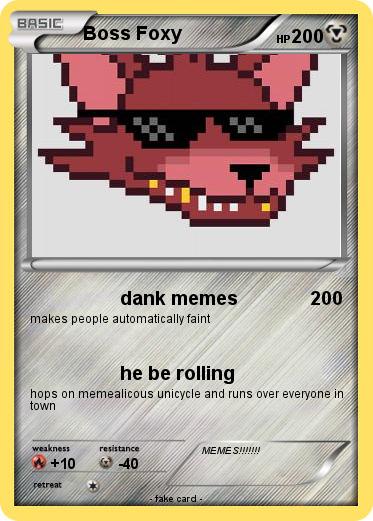 Pokemon Boss Foxy
