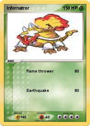 Pokemon Infernatror