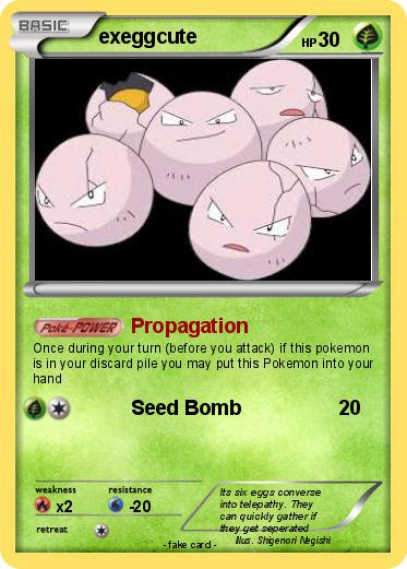 Pokemon exeggcute