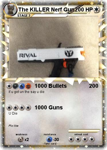 Pokemon The KILLER Nerf Gun