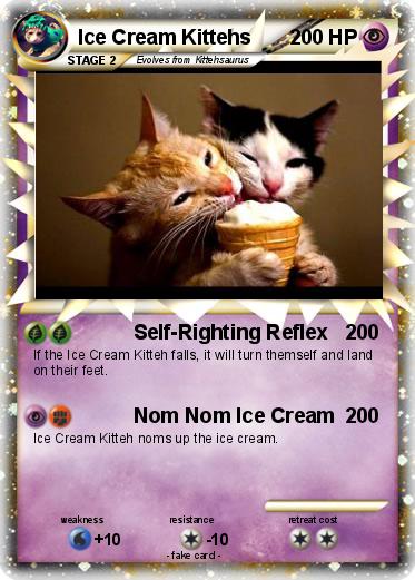 Pokemon Ice Cream Kittehs