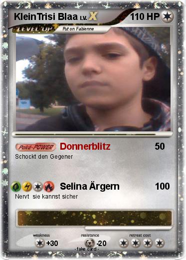 Pokemon KleinTrisi Blaa