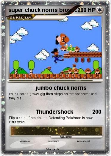 Pokemon super chuck norris bros