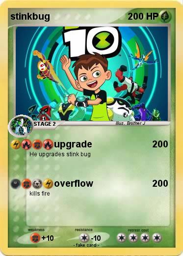 Pokemon stinkbug
