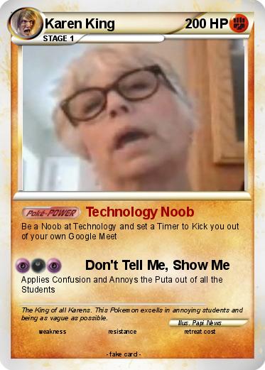Pokemon Karen King