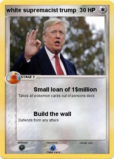 Pokemon white supremacist trump
